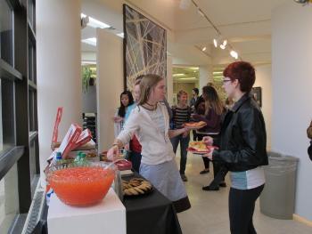 Mentee pizza party 2015